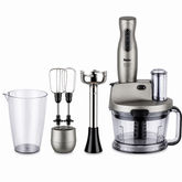 Fakir Mr Chef Quadro 1000W Blender Set with 1.5L Chopper - Silver | 41004195