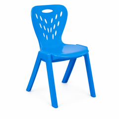 Dolu Kids Plastic Chair - Blue | 3078/1