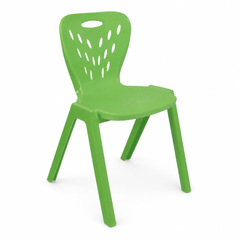 Dolu Kids Plastic Chair - Green | 3078/1