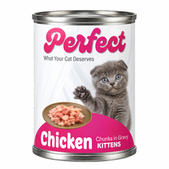 Perfect Cat Chunks Wet Food 400g | IG167