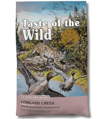 Taste of the Wild Lowland Creek Feline Recipe with Roasted Quail & Roasted Duck Dry Cat Food 2kg