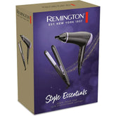 Remington Style Dryer& Straightener - Essentials Gift Set | D3016GP E51