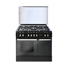 SUPER CHEF Cooker Bottle 90Cm 5 Gas Burners Black | DCB-941 BLK