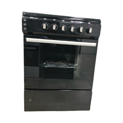SUPER CHEF Cooker 60 Cm 4 Burners Black | DCW-631 PLUS BLK