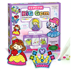 Princess Big Gem Diamond Painting | 9074E