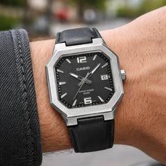 Casio Men 3-Hand Watch - Black | MTP-B195L-1AVDF