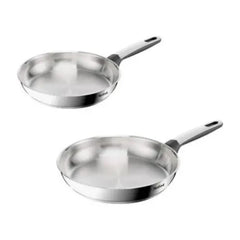 Tefal Emotion+ Set 2 Frypans 24/28 Stainless Steel