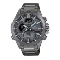Casio Edifice Men Connected Analog-Digital Watch - Grey | ECB-30DC-1BDF