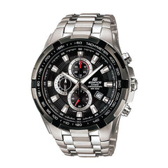 Casio Edifice Men Chronograph Watch - Silver Black | EF-539D-1AVUDF