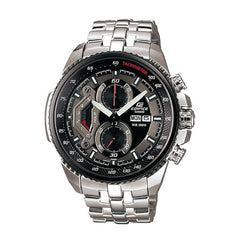 Casio Edifice Men Chronograph Watch - Silver Black | EF-558D-1AVUDF