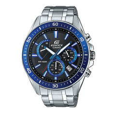 Casio Edifice Men Chronograph Watch - Silver Blue | EFR-552D-1A2VUDF