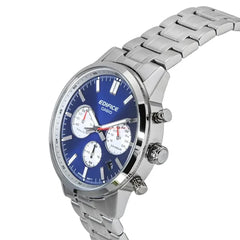 Casio Edifice Men Chronograph Watch - Blue Silver | EFR-575D-2ADF