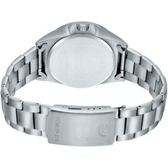 Casio Edifice Men Analog Watch - Silver Black | EFV-140D-1AVUDF