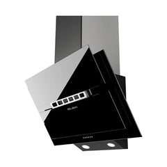 ELBA Wall Mounted Hood 60cm 728 m3/h Glass Black | ELIO 6365