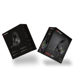 Fantech Portal Gaming Headset RGB Wired - Black | HQ55