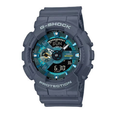 Casio G-SHOCK Analogue-Digital Men Watch - Grey & Navy Blue | GA-110AS-2ADR