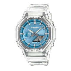 Casio G-SHOCK Analogue-Digital Men Watch - Transparent | GA-2100BM-7A2DR