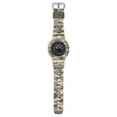 Casio G-SHOCK Men Watch - Khaki Camouflage | GA-2100CM-5ADR