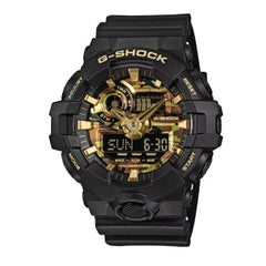 Casio G-SHOCK Casual Men Watch - Black Camouflage | GA-700CF-1ADR