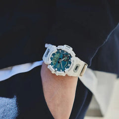 Casio G-SHOCK G-SQUAD Bluetooth Men Watch - Blue & White | GBA-900CB-7ADR