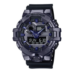 Casio G-SHOCK G-STEEL Casual Men Analog-Digital Watch - Black & Purple | GM-700P-6ADR
