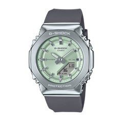 Casio G-SHOCK Women Analog-Digital Watch - Green & Grey | GM-S2110-3ADR