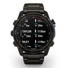 Garmin Descent Mk3i 51mm - Carbon Grey DLC Titanium With DLC Titanium Band | 010-02752-14