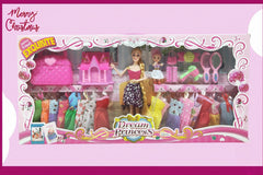 Dream Princess Doll Playset - Fashion Doll with Little Sister, Dresses & Accessories | 8143D3