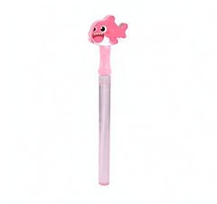 Baby Shark Character Bubble Wand Toy - Pink | 119P