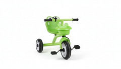 Green Kids Tricycle with Basket & Streamers | AL281