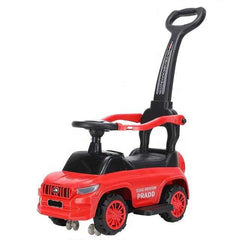 Kids Ride-On Car with Handle – Red | ALSY199-1