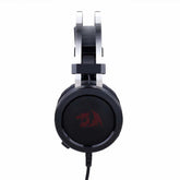 Redragon H901 Gaming Headset Microphone PC, PC Gaming Headphones Mic Built-in Noise Reduction Works PC, Laptop, Tablet, Playstation 4, PS4, Xbox One (Stereo Adapter Included)