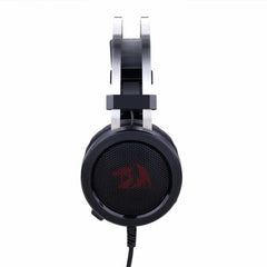 Redragon H901 Gaming Headset Microphone PC, PC Gaming Headphones Mic Built-in Noise Reduction Works PC, Laptop, Tablet, Playstation 4, PS4, Xbox One (Stereo Adapter Included)