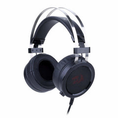 Redragon H901 Gaming Headset Microphone PC, PC Gaming Headphones Mic Built-in Noise Reduction Works PC, Laptop, Tablet, Playstation 4, PS4, Xbox One (Stereo Adapter Included)