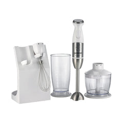 Gorenje Hand Blender Set 800W - Stainless Steel / White | HBC806QW