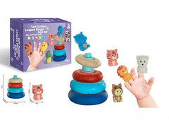Soft Rubber Looped Finger Doll Set | 2015112905430