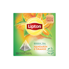 Lipton Mandarin & Orange Green Tea 20 Pyramid Tea Bags | 293685