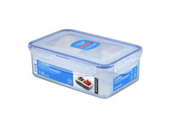 Lock n Lock RECTANGULAR SHORT FOOD CONTAINER 1.0L W/Divider | HPL817C