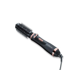 Beurer HT 80 rotating hot air brush ,Rotating hair dryer brush with ion function and 2 attachments for volume, bounce & curls | HT 80