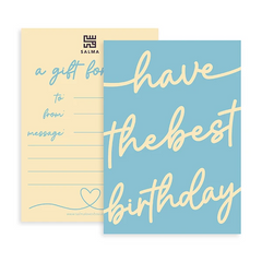 Salma Have the Best Birthday Greeting Card