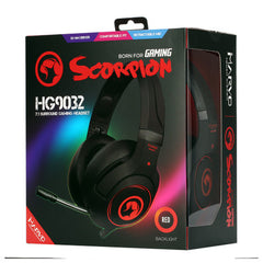 MARVO Headset HG9032 BACKLIT, SURROUND ADVANCED GAMING HEADSET