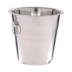 KING IB21 ICE BUCKET W/RING HDL SILVER TOUCH | KG064001210004