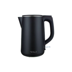 Tesla Kettle 1.5L ,1850-2200w , Black Inox |KT301BX