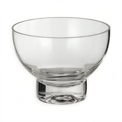 SMALL SALAD BOWL HEAVY BASE CLEAR | KY1007C