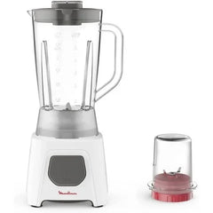 Moulinex Blendeo Stand Blender with Grinder 450W 1.5L - White | LM2B2126