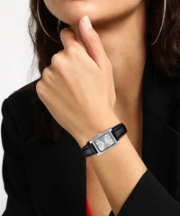 Casio Women 3H Watch - Silver / White / Black | LTP-1234LL-7ADF