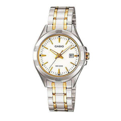 Casio 3H Women's Watch Silver Elegant | LTP-1308SG-7AVDF