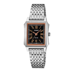 Casio Women 3-Hand Watch - Black / Silver | LTP-B190D-1BVDFP-B190D-7BVDF