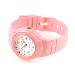 Casio Girls' 3-Hand Watch - Pink / White | LX-800H-4AVDF