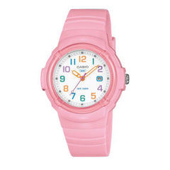 Casio Girls' 3-Hand Watch - Pink / White | LX-800H-4AVDF